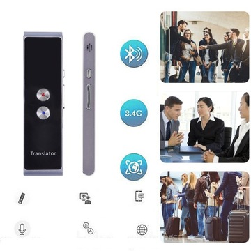 ПОРТАТИВНЫЙ УМНЫЙ ДВУСТОРОННИЙ ПЕРЕВОДЧИК ПЕРЕВОДЧИК 33 ЯЗЫКА