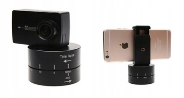 Głowica 120 Statyw obrotowy Minutnik TimeLapse GOPRO 12 DJI ACTION (GP.30)