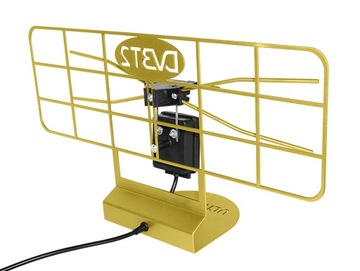 САМАЯ МОЩНАЯ ВНУТРЕННЯЯ АНТЕННА DVB-T2 FORTIS 4K LTE GOLD GLAMOUR