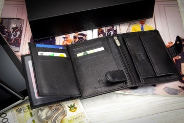 КОМПЛЕКТ мужского ремня PIERRE CARDIN, кошелек GRACIO