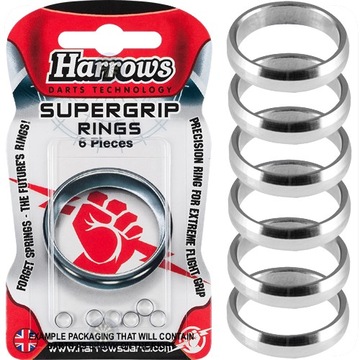 Zestaw pierścieni do shaftów Supergrip (6 szt.)