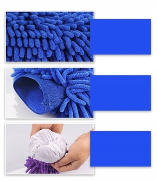 RĘKAWICA Z MIKROFIBRY DO MYCIA OKIEN ZESTAW ŁAPEK