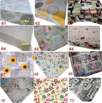 Cerrata Tablecloth Большой выбор 156 узоров 220x140