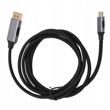 Кабель USB типа C к DisplayPort 1.4, профессиональный алюминиевый корпус M8