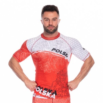 Koszulka Treningowa Rashguard MMA Polska L