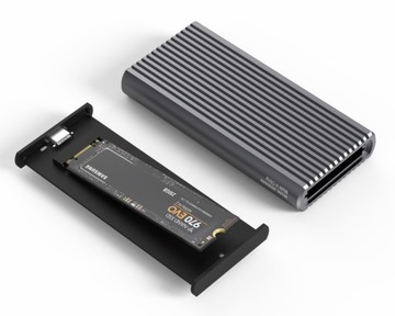 Корпус SSD m2 4in1 NVME Pcie SATA M.2 USB-C Карман для адаптера USB 3.0