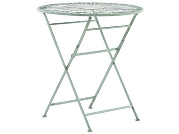 Stół ogrodowy bistro 70 metal zielony