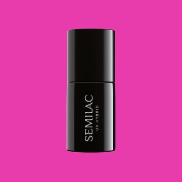 SEMILAC 367 Dance with me Гибридный лак для ногтей фиолетовый 7 мл SEOL Cosmetics