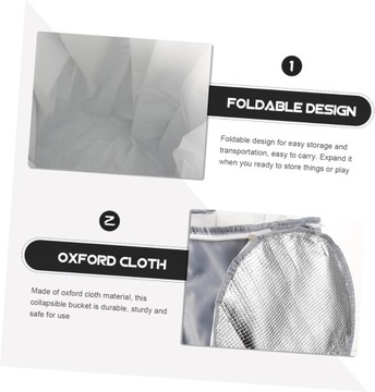 Складная ванна Портативная ванна Оксфордская ткань Ванна для ног Умывальник