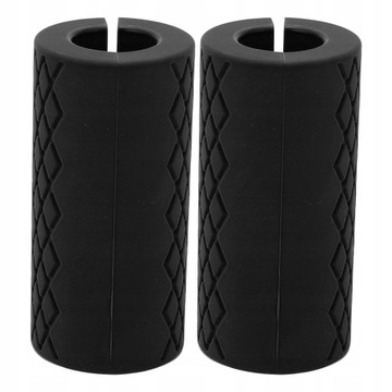Накладки на штангу Fat Grip, 2 шт., черные