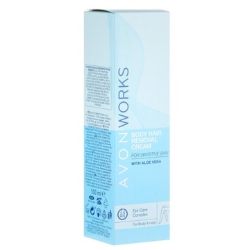 Avon Works Krem do depilacji skóry wrażliwej 100ml