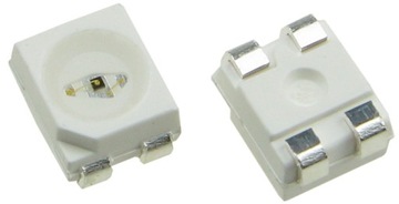 Dioda LED PLCC4 pomarańczowa 1,125cd 1A3C (5 szt.) /3196-5