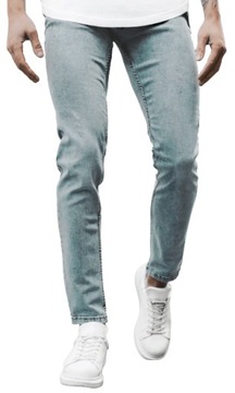 JEANSY SPODNIE MĘSKIE RURKI SKINNY 1975 r.30