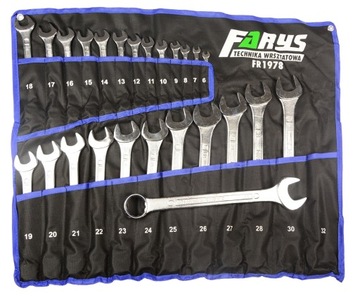 ZESTAW KLUCZE PŁASKOOCZKOWE 6-32mm NA PREZENT