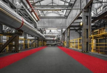 FORTELOCK ГРАФИТ Пол ПВХ, ПРОМЫШЛЕННАЯ кожа