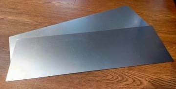 BLACHA STALOWA FORMATKA 600x100 MM- GRUBOŚĆ 1MM