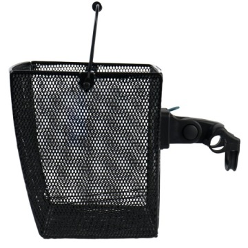 БОЛЬШАЯ МЕТАЛЛИЧЕСКАЯ КОРЗИНА ДЛЯ ВЕЛОСИПЕДА ДЛЯ РУЛЯ CLICK ДЛЯ ВЕЛОСИПЕДА 21 Л
