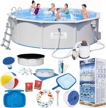 BESTWAY 56384 PANELOWY 460x120cm BASEN CAŁOROCZNY