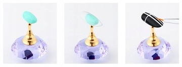 МАГНИТНЫЙ ДЕРЖАТЕЛЬ НАКОНЕЧНИКОВ ПОДСТАВКА CRYSTAL DIAMOND + КЛЕЙК