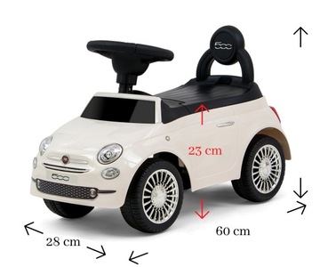 АВТОМОБИЛЬ FIAT 500 ДЛЯ РЕБЕНКА 1 ГОДА