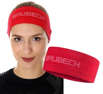 BRUBECK PRO ODDYCHAJĄCA OPASKA DO BIEGANIA S-M