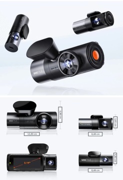 VANTRUE N5 REJESTRATOR 4CH WI-FI GPS + KARTA 256GB