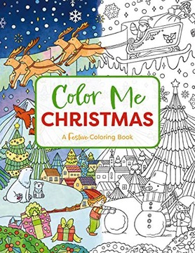 COLOR ME COLORING BOOKS COLOR ME CHRISTM - Cider Mill Press (KSIĄŻKA)