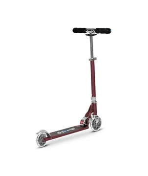 Самокат Micro Sprite LED Осенний красный