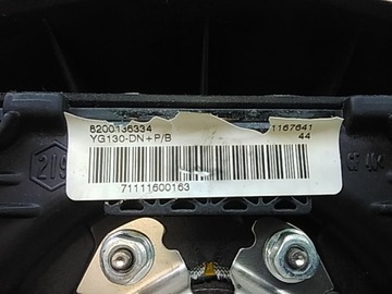 B3 OPEL VIVARO ULOŽENÍ ŘIDIČE 91167641