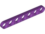 LEGO 32065 purpurowy liftarm 1x7 4114295 4szt