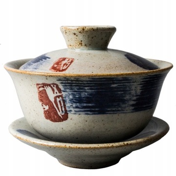 Gaiwan z pokrywką Filiżanki do herbaty Vintage
