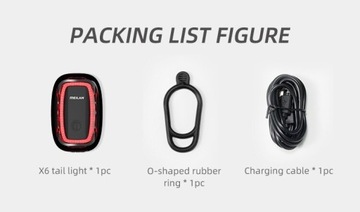 Интеллектуальная система СТОП для велосипедных фонарей Meilan X6