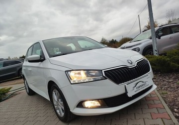 Skoda Fabia III Hatchback Facelifting 1.0 MPI 60KM 2020 Skoda Fabia Salon POLSKA LPG VAT23 Jak Nowa Gwarancja Zobacz 60KM, zdjęcie 2