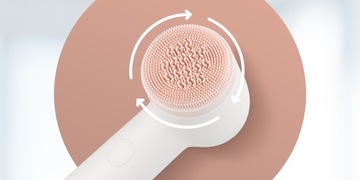 ЭЛЕКТРИЧЕСКАЯ ВРАЩАЮЩАЯСЯ ЩЕТКА ДЛЯ ЛИЦА МЯГКИЙ СИЛИКОН VITAMMY SOFTA