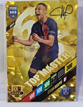 Fifa 365 2024 Adrenalyn RAR 6 TOP MASTER RARE Kylian Mbappe