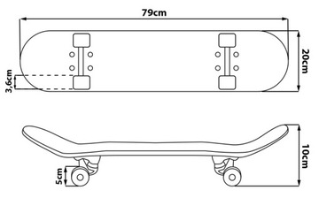 БОЛЬШОЙ ДЕРЕВЯННЫЙ СКЕЙБОРД 79см ЧЕЛОВЕК-ПАУК до 80 кг
