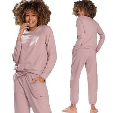 Dkaren Wenezja Dresy Damskie Komplet Pud. Róż XL