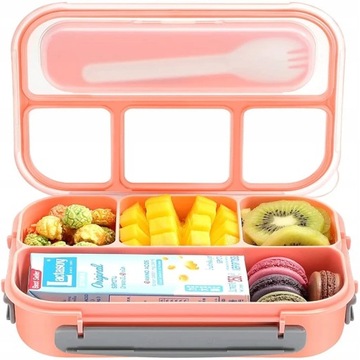 LUNCH BOX ŚNIADANIÓWKA DZIECKA NA PUDEŁKO 1300ML