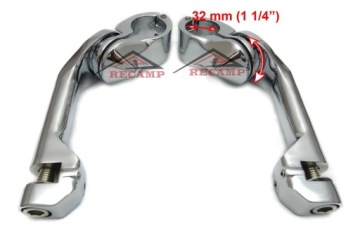 МОНТАЖНЫЕ РУЧКИ HARLEY WALKER CLAMP, хром