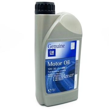 GM 5W30 DEXOS2 1L OLEJ SYNTETYCZNY GENERAL MOTORS