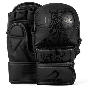 Overlord Rękawice MMA Sparingowe Legend Czarne S