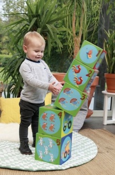 СКРЭТЧ ОБРАЗОВАТЕЛЬНАЯ ПИРАМИДА JUMBO FARMA 5 ЭЛЕМЕНТОВ