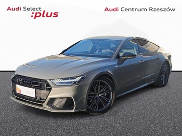 Audi A7 C8 Sportback 2.0 45 TFSI 265KM 2022 Audi A7 Sportback 45 TFSI 265 KM Quattro Stronic Gwarancja rata 2185 zl ne
