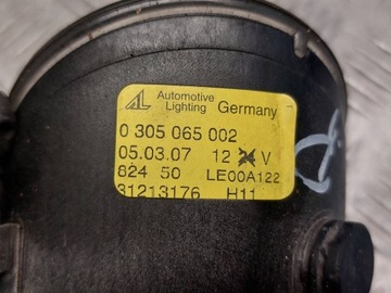 HALOGEN LEVÝ + PRAVÝ RÁMEČKY VOLVO C30 30657195 30657196 31213175 31213176