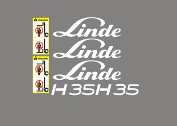 Naklejki oklejenie LINDE H35
