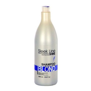 STAPIZ Шампунь Sleek Line для блондинок с шелком 1л