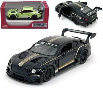AUTO BENTLEY CONTINENTAL GT3 1:38 METALOWY MODEL