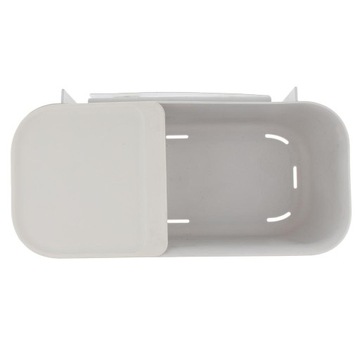 Полка на присоске для хранения вещей в ванной | Для настенного монтажа,