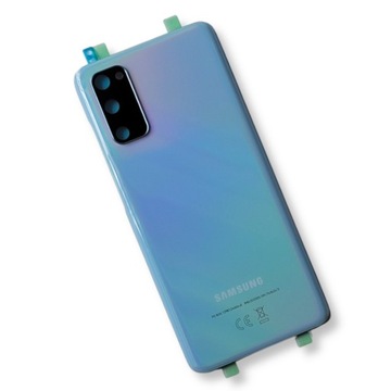 Klapka baterii do SAMSUNG s20 ____ KOLOR niebieski ___STAN A - ____ORYGINAŁ
