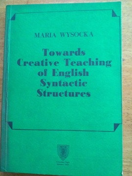 Towards creative teaching of english syntactick